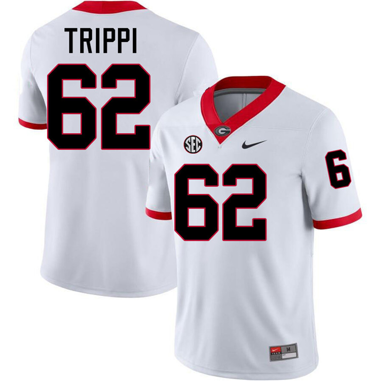 Charley Trippi Georgia Jersey,University Of Georgia Bulldogs Football Jersey,Uniforms,Gears-White